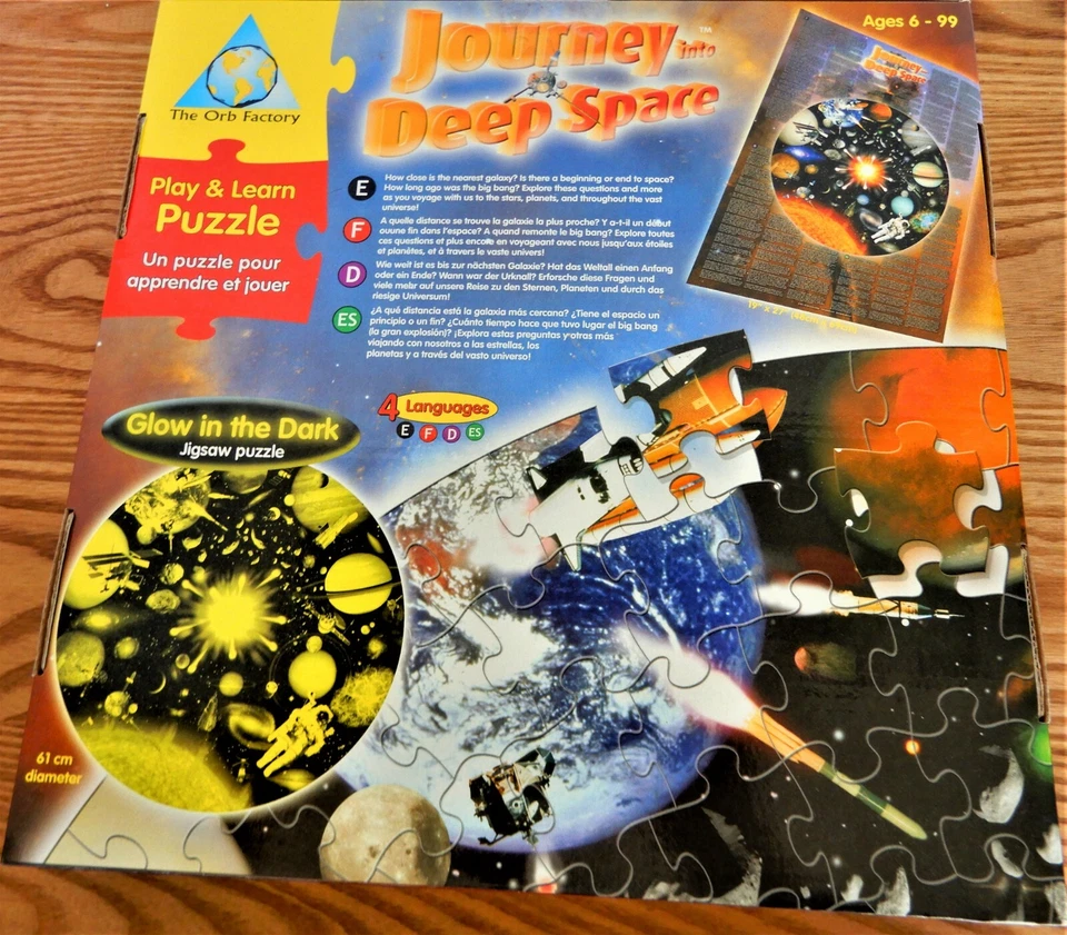 The Orb Factory Journey Into Deep Space Glow in the Dark Educational - Image 2 of 4