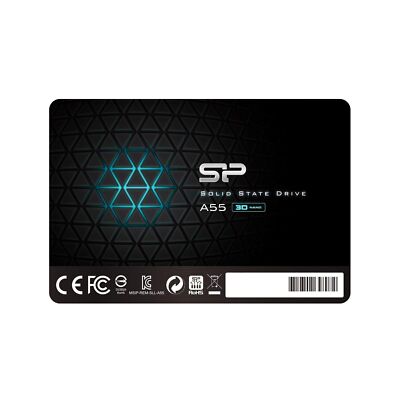 Silicon Power Ace A55 256GB, SATA III, 2,5 Zoll Interne SSD (SP256GBSS3A55S25)