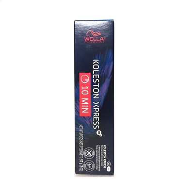 Wella Koleston Xpress 10Min Permanent Color 7/1-7/A Medium Blonde/Ash, 2 oz
