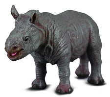 CollectA 88089 White Rhinoceros Calf African Wildlife Toy Animal Replica - NIP