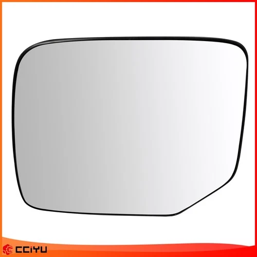 Door Mirror Glass W/Plate Driver Side Flat Heated For 09-15 Honda Pilot