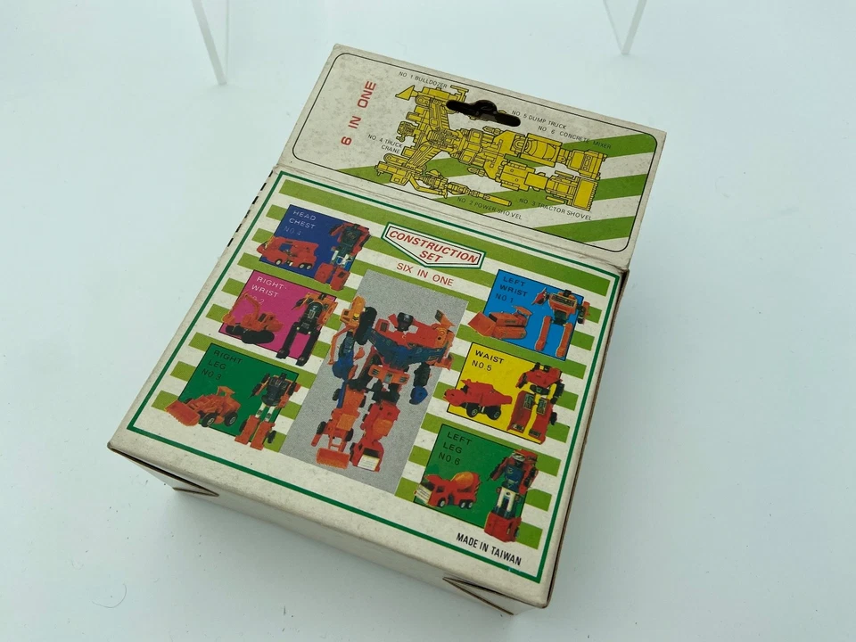 Transformers G1 Power Shovel Devastator diaclone bootleg KO - Image 3 of 4