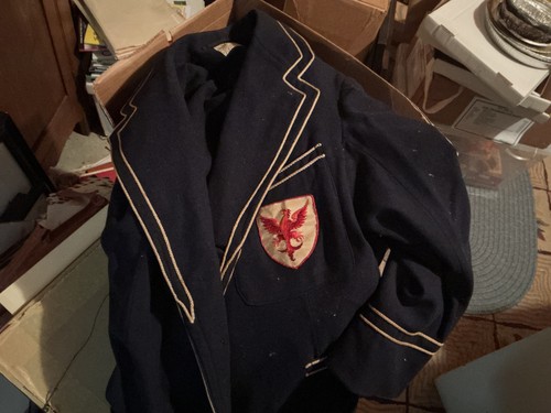 Boy's Heavy Blazer from Oxford, England, Possibly Queen’s Rowing Club 1930s.