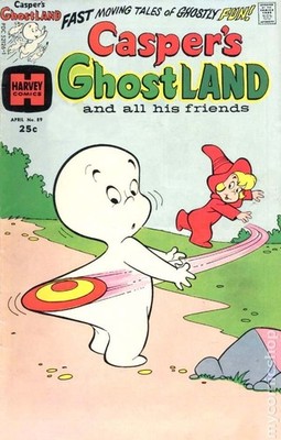 Casper's Ghostland #89 VG 4.0 1976 Stock Image Low Grade