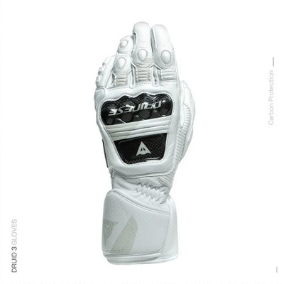 Dainese DRUID 3 GLOVES バイクグローブ Dainese druid 3 gloves motorcycle white leather gloves motorcycle