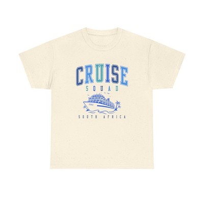 South Africa Cruise Squad Shirt Matching Family Friends Tshirts Tee