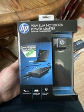 HP 90W Slim Notebook Power Adapter with USB Charging Port - Retail Box