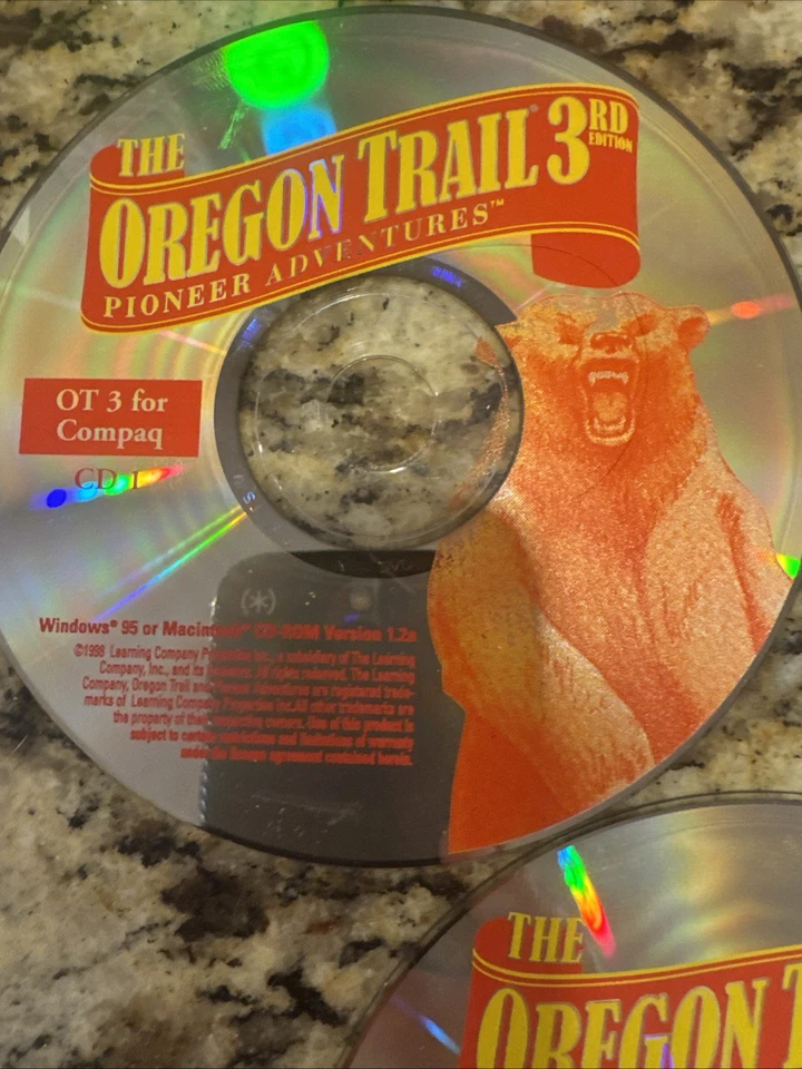 1998 The Oregon Trail 3rd Edition: Pioneer Adventures PC CD Computer Game - Image 2 of 4