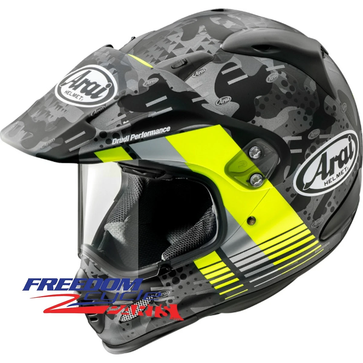 60s style motorcycle helmet bubble facemask GRINGO ANTI-FOG BUBBLE VISOR | RAINBOW main image 0