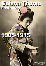 Geisha Theme (1905-1915)  Picture Scene VG0047 (27Files)
