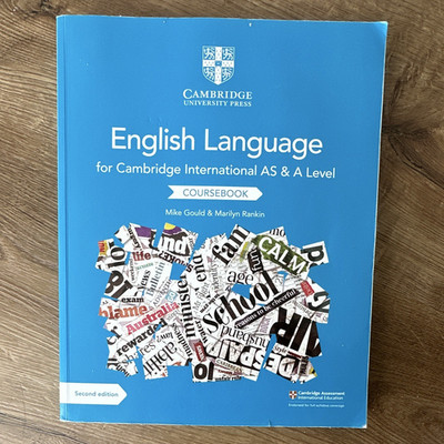Cambridge University Press English Language AS & A Level Coursebook 2nd ISBN