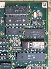NBA JAM PCB JAMMA ARCADE SOUND BOARD ONLY WORKING!!!! MIDWAY 