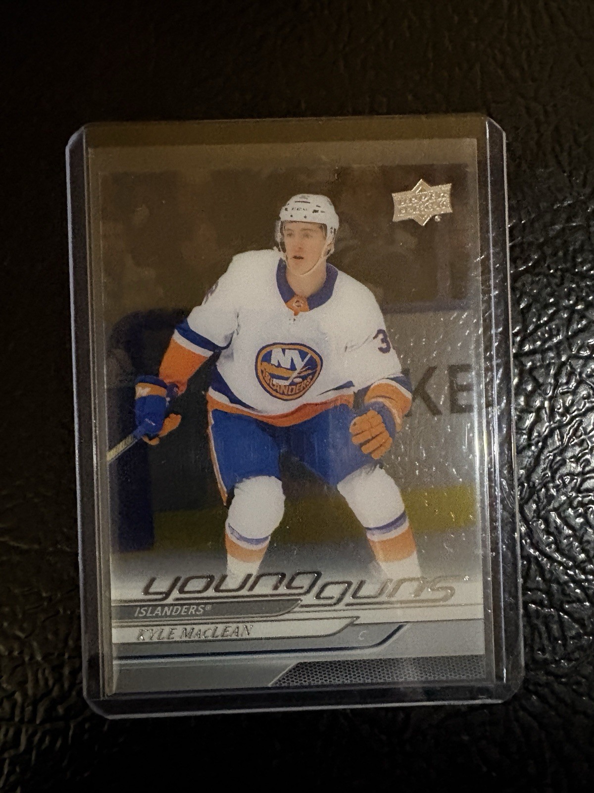 2024-25 Kyle Maclean Upper Deck Young Guns Clear Cut Rookie Islanders #204