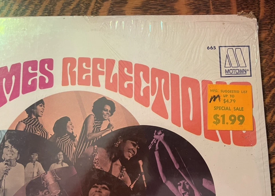 SEALED~12" LP~ DIANA ROSS & THE SUPREMES~ 1969~ REFLECTIONS Foto 2 de 4