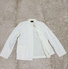 FENDI logo print jacket 26 inch
