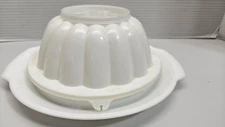 Vintage Tupperware Jello Mold/Bowl w/Star Insert & Lid Jel-N-Serve Original