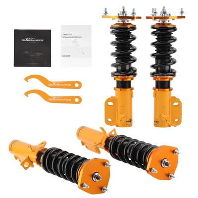 Gewindefahrwerk 24-stufig Dämpfung Einstellbar for Toyota Corolla E90 E100 AE9