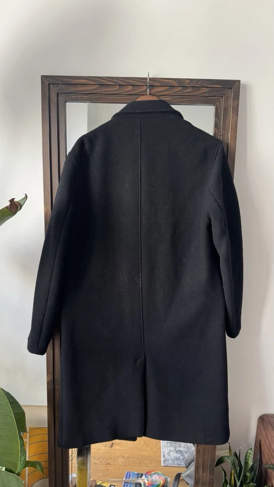 Abrigo ZARA en Negro | Hombre Talla Mediana M Foto 2 de 2