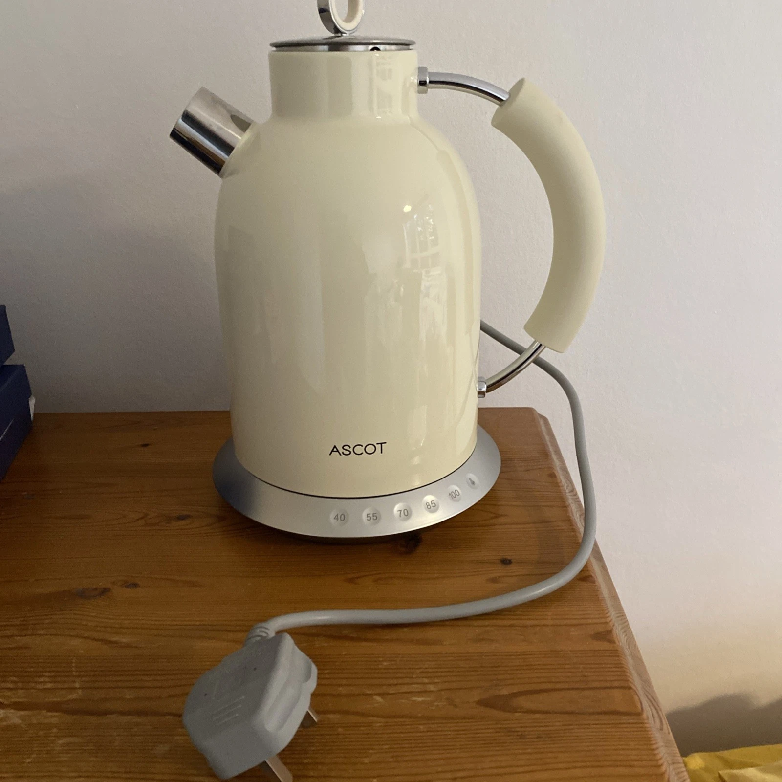 Ascot Electric Kettle 5 Variable Presets Stainless Steel 1.5L – 2200W Cream
Opens in a new window or