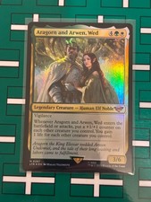  Aragon And Arwen, Wed foil MTG 