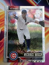 2026 Topps Series 1 - Michael Busch Holofoil Chicago Cubs #348