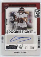 2021 Panini Contenders Rookie Ticket Grant Stuard #297 Auto go9