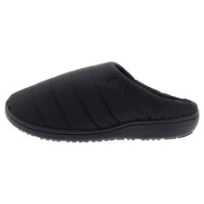 SUBU SN-013 NANNEN BLACK Flame Retardant Fleece-Lined Polyester Sandals Used 48b