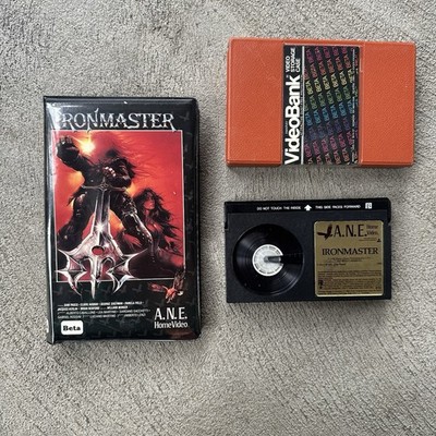 Ironmaster (1983) Betamax Umberto Lenzi Clamshell Beta *Please Read