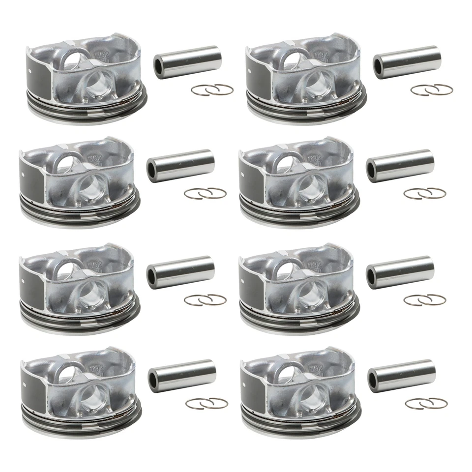 Kit de pistón y pasador y anillo de motor para Jaguar Land Rover AJ133 5.0T V8 sobrealimentado Foto 4 de 4