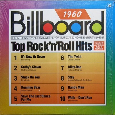V.A. - Billboard Top Rock'N'Roll Hits - 1960 (Vinyl LP - 1988 - US - Original)