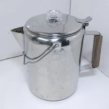 Ozark Trail 12 Cup Stainless Steel Coffee Pot Camping Percolator