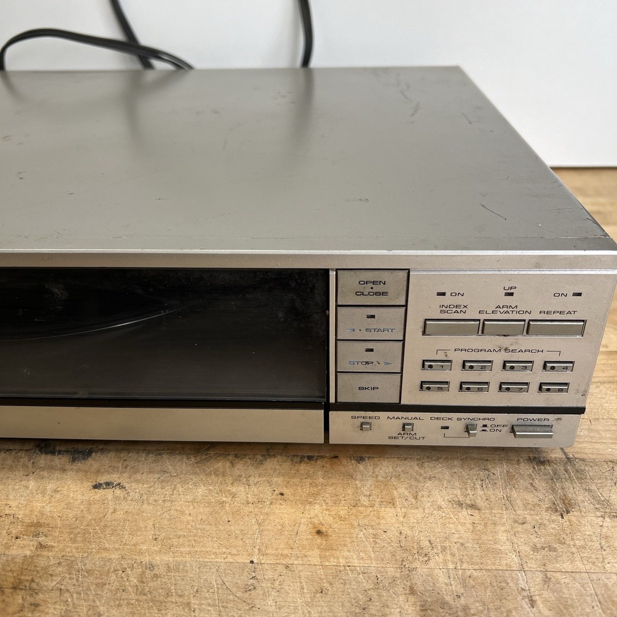 Vintage Pioneer PL-88FS Front Loading Stereo Turntable As-is