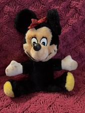 Vintage Disney MINNIE MOUSE 7" stuffed plush animal