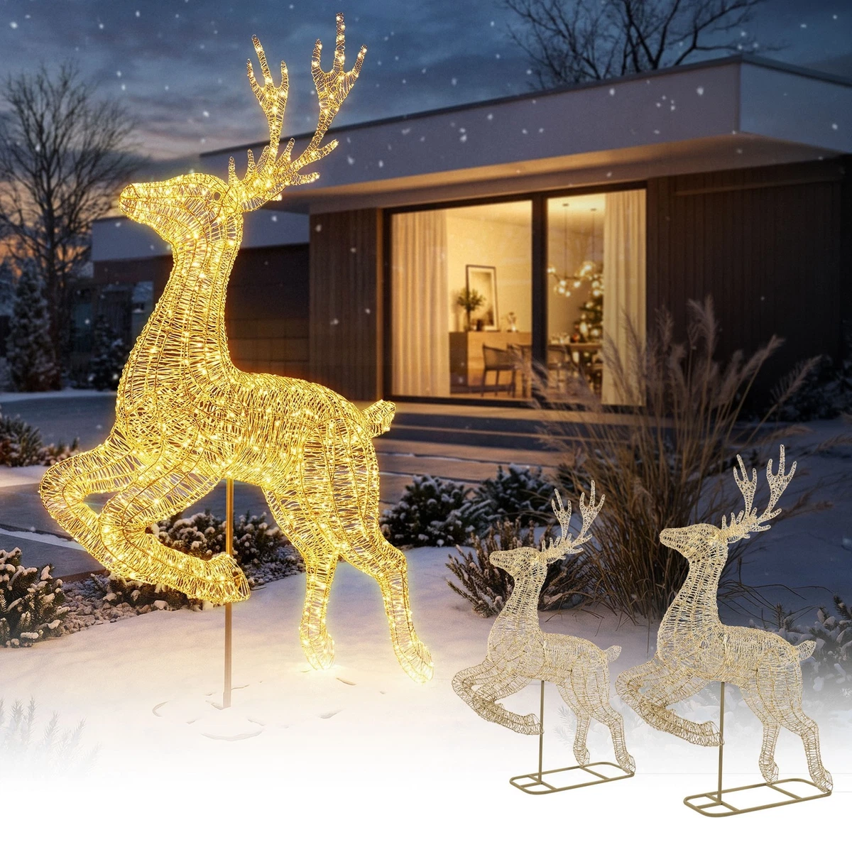 Rentier in Weihnachtliche Außendekorationen online kaufen
