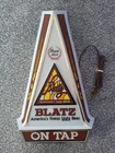 Vintage Blatz Beer ON TAP Light Up Sign
