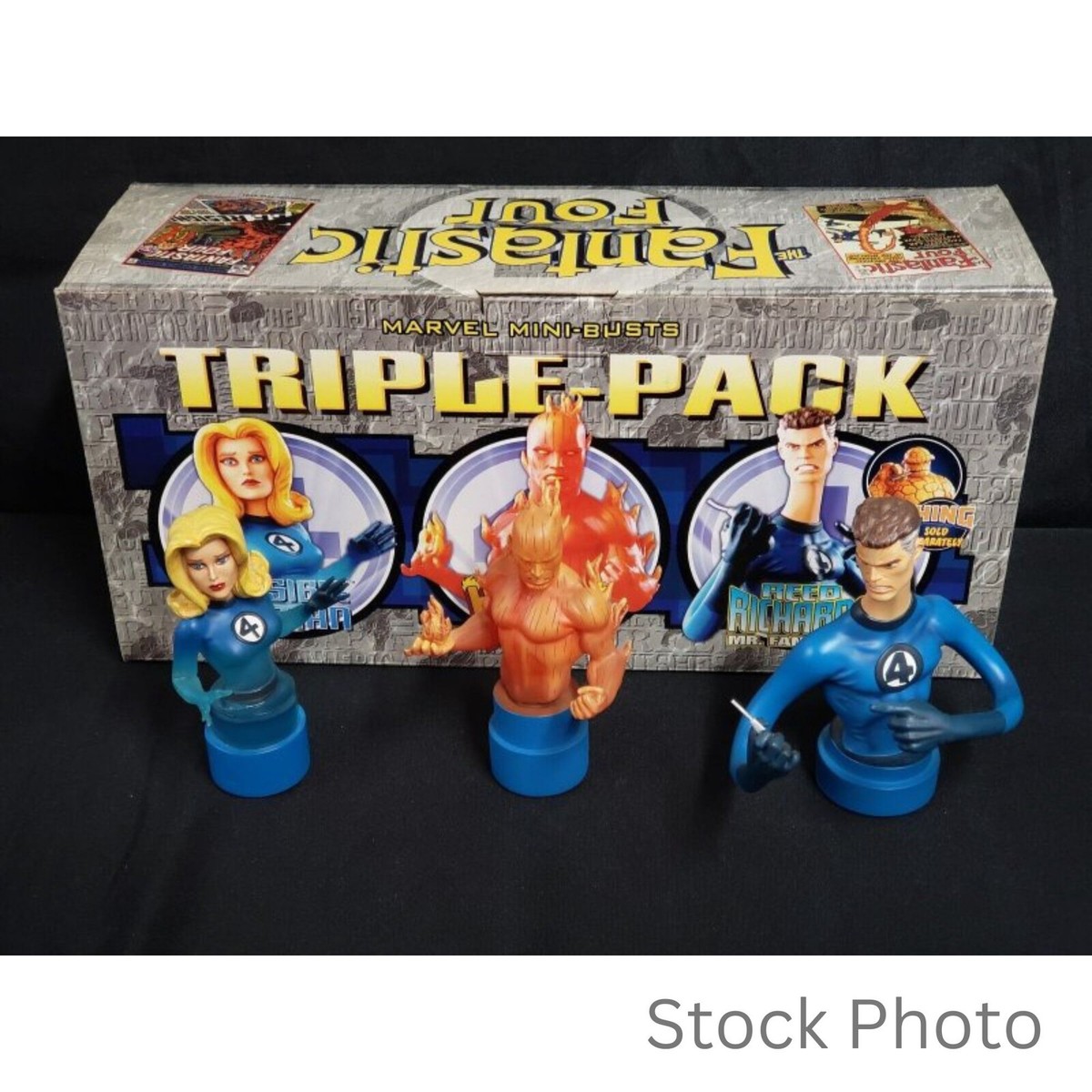 Marvel Mini-Busts the Fantastic Four Triple-Pack 2002 Bowen