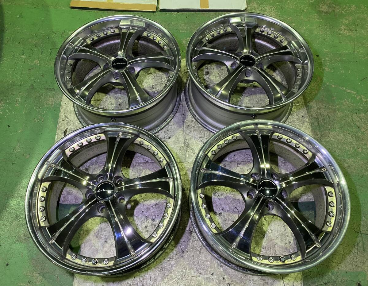 JDM SSR Vienna Courage 19 inch plated 8J +41 9J +41 PCD114.3