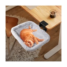 Lilyang Cat Desk Bed   Cat Hammock for Home Office Space Saving, Se... Fas