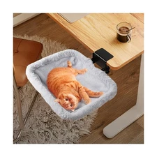 Lilyang Cat Desk Bed – Cat Hammock for Home Office Space Saving, Se... Fas