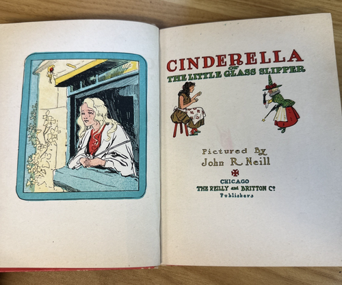 Turnover Books - The Night Before Christmas And Cinderella 1910 Great Copy - Picture 10 of 22