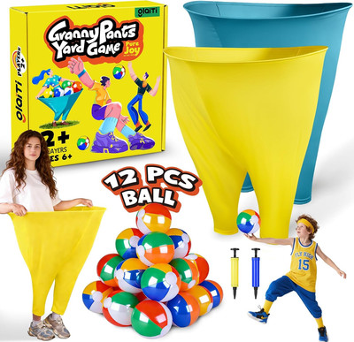 Granny Pants Yard Game,Outdoor Game for Adults and Family.Includes 2 Giant Grann