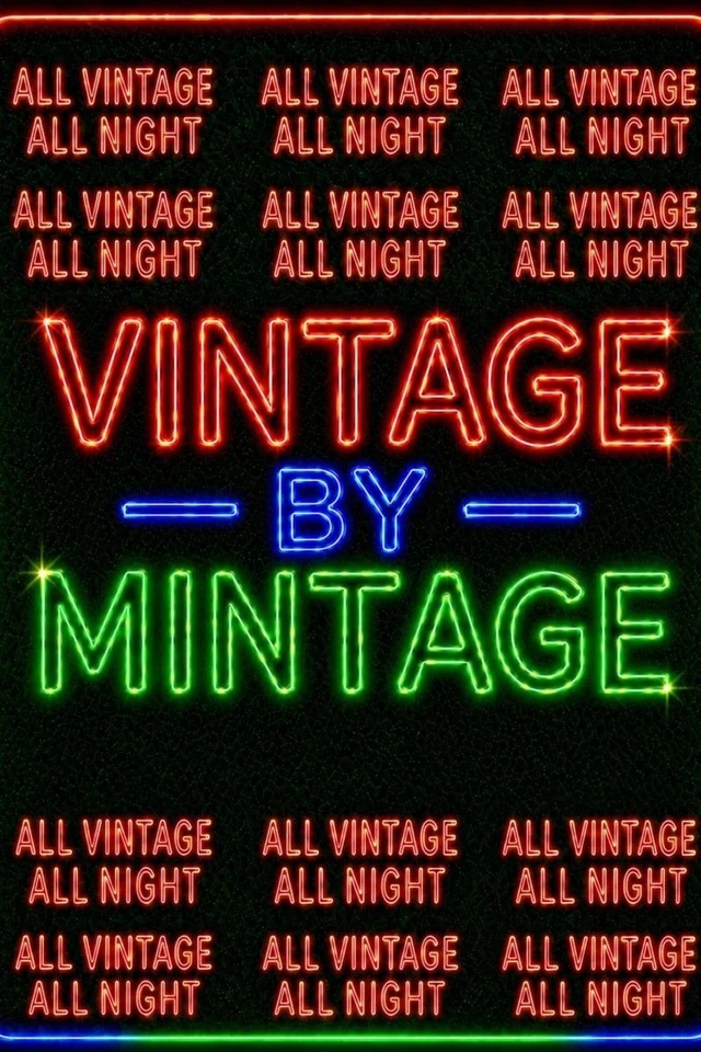 Vintage By Mintage - Monday Night - All Vintage
