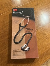 Stetoscopio per monitoraggio 3M Littmann Classic III, tubo nero. Come nuovo.