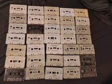 Classic Rock Cassette Lot Of 35 Led Zeppelin Doors Floyd Hendrix Metallica More