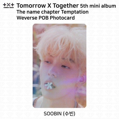 TXT 5. Mini-Album Der Name Kapitel Versuchung Weverse POB Fotokartenrahmen Foto - Bild 8 von 32