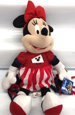 Disney Toy Factory Minnie Mouse Cheerleader Plush Doll 18 in NWT | eBay