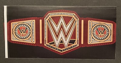 WWE Universal Championship Sticker Decal