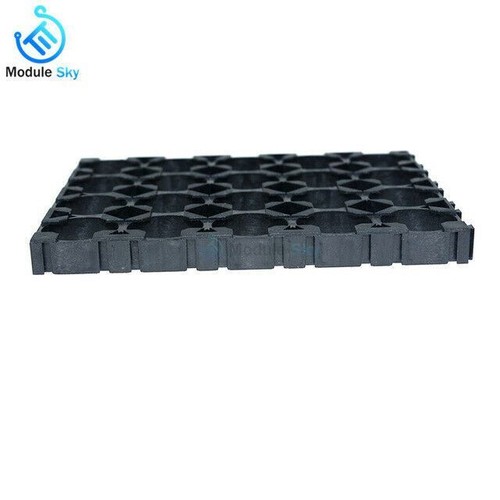 Pair (2) 4x5 18650 Cell Spacer Battery Radiating Shell Pack Plastic Holder eBike - Picture 4 of 6