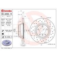 Brembo 2X Bremsscheibe Vorne Ø330 Mm Gelocht/Innenbel. FüR BMW 3Er Touring E91