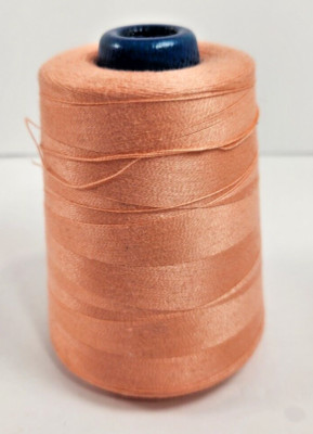 ROBISON ANTON TEXTILE CO. MERCERIZED & GASSED SH PINK 1286 FAST DYE VTG SERGER